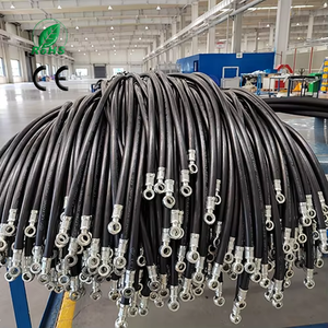 Manguera Hidráulica Trenzada de Alambre de Acero de Doble Hilo SAE100R2AT de 3/8 Pulgadas, Personalización OEM Disponible para Sistemas <span class=keywords><strong>Hidráulicos</strong></span> de Excavadoras - Product Image 5