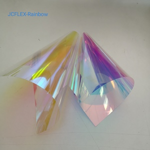 Autoadesivo iridescente abbagliante riflettente <span class=keywords><strong>vetro</strong></span> dicroico pellicola colorata arcobaleno camaleonte adesivo pellicola decorativa - Product Image 5