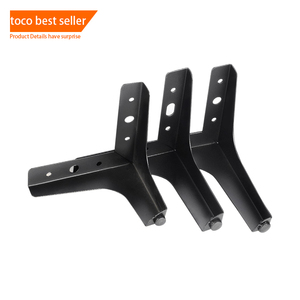 Toco Miếng Đệm Tất Cong Cổ 1/4-20 Miếng Bọc Chân Góc Ghế Sofa Bánh Xe Chân Kim Loại Cho Đồ Nội Thất Màu Kim Loại Hiện Đại - Product Image 3