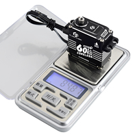 Moteur Brushless Cls3860med 8.4V 60KG à Super Couple, Étanche, en Aluminium CNC, Programmable pour Voiture RC/Robot