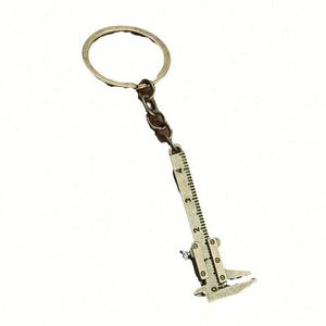 Calibrador Vernier Mini Creativo de Fabricante, Colgante Compacto, Herramienta Portátil para Medir Metal, Llavero - Product Image 5