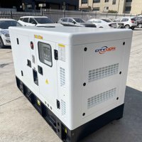 Générateur diesel silencieux de type ATS ISU ZU 25 kVA 20 kW, démarrage automatique, réservoir de carburant de 24 heures, télécommande 230 V, directement de l'usine