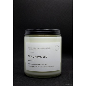 TD Beachwood candela di cera di soia con 4 opzioni di dimensioni - Product Image 1