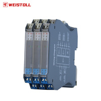 Isolateur de signal 4-20 mA, barrière de sécurité pour système de contrôle PLC de station d'épuration, conversion de courant, module 1 entrée 2 sorties