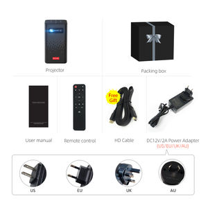 Projecteur OEM <span class=keywords><strong>Byintek</strong></span> <span class=keywords><strong>P20</strong></span> Smart Android 4K DLP LED WIFI petit hologramme portable projecteur laser de poche rechargeable - Product Image 6