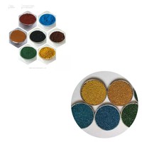 Poudre d'asphalte oxyde de fer pigment rouge