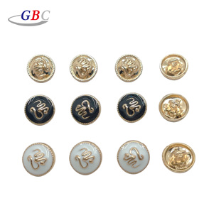 Tùy Chỉnh Thương Hiệu Chất Lượng Cao Cổ Điển Sang Trọng 10Mm Nút Áo Kẽm Hợp Kim May Nút Với Mạ Kỹ Thuật Cho Áo Khoác - Product Image 1