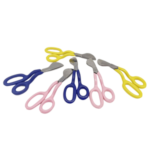 Ciseaux à tufting bec de canard pour usage domestique, outils de coupe pratiques compatibles avec le <span class=keywords><strong>pistolet</strong></span> à tufting - Product Image 1