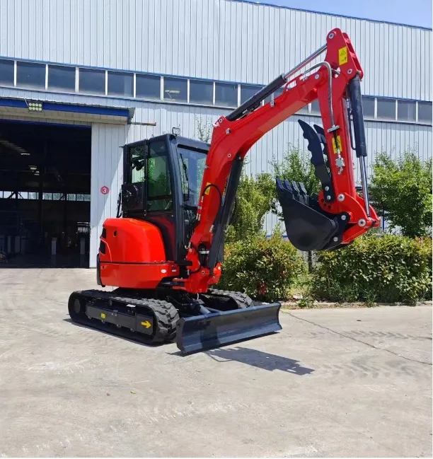 Mini 3.5 Ton 1 Ton 2 Ton Mini Excavator Side Swing Price with low price