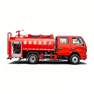 Camión de Bomberos Mini 3m3 con Aspersor de Agua, Vehículo de Rescate de Emergencia para Combatir Incendios - Product Image 1