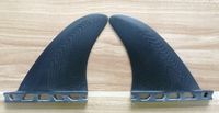 Ailerons latéraux en fibre de verre pour planche de surf Waterplay, pour longboard et wakeboard, petits ailerons jumeaux / ailerons simples, ailerons jumeaux