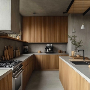 CBMmart Customizable Kitchen <strong>Cabinets</strong> with Pull-Out <strong>Pantry</strong> <strong>Cabinet</strong> Shelves - Product Image 4