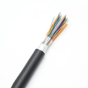 Cat3 Shielded Underground Communication Cable 24Awg CCA Copper 350M Per drum 50 Pair Telephone Cable