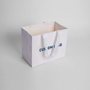 Wholesale Custom Printed Luxury Shopping Gift Paper <strong>Bag</strong> With Handle Paper <strong>Bag</strong> With Logo Print - Product Image 2