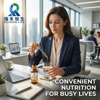 Gouttes liquides de mousse de mer pure, complément alimentaire naturel, formule de qualité alimentaire, service OEM