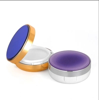 Étuis de fond de teint liquide vides pour compacts de coussin crème BB avec bouffée et éponge