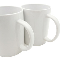 Mugs Sublimation Céramique 15 oz Blancs Sublimation Mug Blanc Tasses à Café Tasse en Céramique Blanc à Sublimer