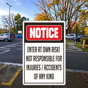 Özel Model yol Risk uyarı işareti yansıtıcı üçgen trafik işareti tabelası kalınlaşmış alüminyum plaka ayakta tipi - Product Image 6