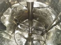 Réservoir mélangeur industriel à grande vitesse sous vide homogénéisateur à haut cisaillement poudre d'amidon de maïs équipement de mélange de liquide mélange de réservoir efficace