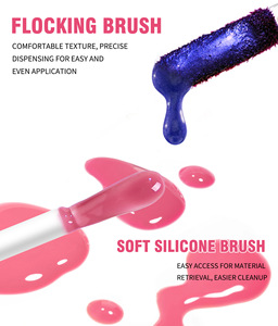 MLM Customized Dual Head Peel Off Lip Gloss Pearlescent Blue Matte & Shiny Waterproof Long Lasting Non-Fading Vegan Lip Makeup - Product Image 6