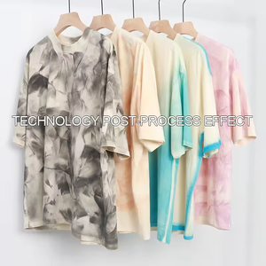 เสื้อยืดผู้ชายคุณภาพสูง 100% ผ้าฝ้าย รุ่น ET001 สไตล์สตรีทแวร์ทรงโอเวอร์ไซส์ พิมพ์โลโก้ ผลิตโดยตรงจากโรงงาน - Product Image 6