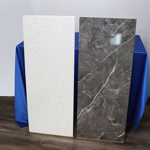 <span class=keywords><strong>Dalle</strong></span> d'or blanc Comptoir en bambou brillant Carreaux <span class=keywords><strong>de</strong></span> marbre <span class=keywords><strong>de</strong></span> grande taille Finition douce Panneau mural <span class=keywords><strong>de</strong></span> douche étanche pour hôtel - Product Image 4