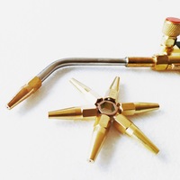 Torche de soudage à injecteur de qualité supérieure pour corps en laiton forgé (design français) pour acétylène/propane/GPL/gaz naturel