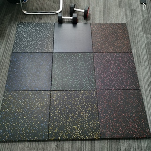 Tappetino in Gomma EPDM Colorato Spesso 15mm per Palestra, Resistente all'Usura, Antiscivolo, Pavimentazione Commerciale per Palestra Marca <span class=keywords><strong>UDINE</strong></span> - Product Image 1