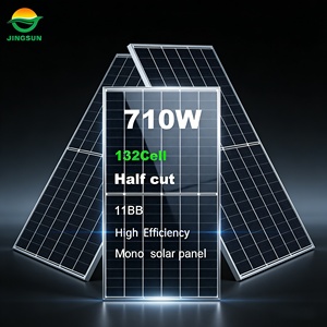 แผงโซลาร์เซลล์โมโนประสิทธิภาพสูง700W 710W 1000W JAM132S แผงเซลล์แสงอาทิตย์ขนาด685-710W - Product Image 1