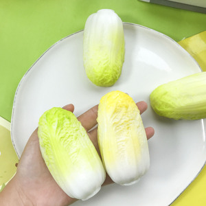 โรงงานขายส่งของเล่นนวดคลายเครียด TPR รูปผลไม้และผัก ซีรีส์แป้งและเต้าหู้ สำหรับเด็กผู้หญิง - Product Image 4