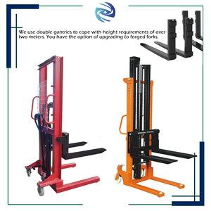 Manual portátil, buenos precios, bomba de carretilla elevadora de paletas, herramientas de elevación, apilador hidráulico de carga, carretilla elevadora para transporte ligero - Product Image 3