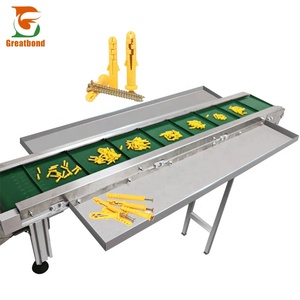 Venta Directa de Fábrica: Línea de Procesamiento para Granos, Snacks y Gránulos en Bolsas/Sachets, Cinta Transportadora Horizontal Plana de Acero Inoxidable y PVC - Product Image 1