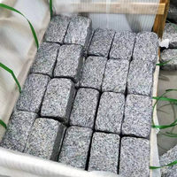 Pavés en granit naturel modernes et personnalisables, durables et écologiques, garantie 5 ans, noir/gris, découpe sur mesure pour allée