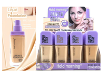 Foundation Cair Matte Grosir, Concealer Tahan Lama, Tahan Air dan Keringat, Makeup Foundation Harga Terjangkau