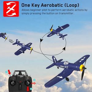 Volantexrc 761-8 F4U <span class=keywords><strong>Corsair</strong></span> V2 RTR 2.4G électrique 4CH Gyro Warplane acrobatique EPP mousse radiocommandée RC avion pour débutants - Product Image 3