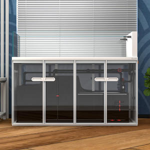 Support de réservoir à poissons en métal robuste de 47 à 211 gallons, écologique, pour <span class=keywords><strong>aquarium</strong></span> marin, accessoires de cabinet, utilisation en eau salée - Product Image 1