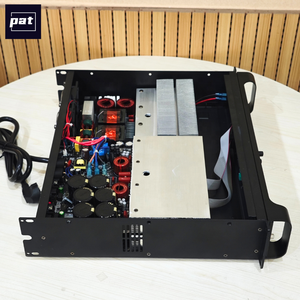 เครื่องขยายเสียง FP Professional 10000Q 1350W X4 แอคทีฟ ดิจิตอล คลาส D 4 แชนแนล สำหรับเวทีคาราโอเกะ ดีเจ กำลังขับ 4 โอห์ม ตัวเครื่องโลหะ - Product Image 5