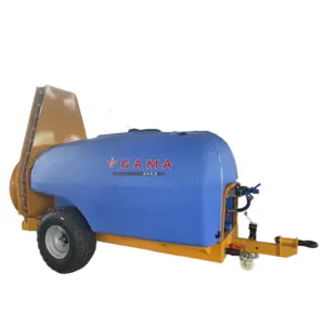 Traktör izlenmiş tip PTO sürücü orchard püskürtücü sis makinesi