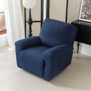 <span class=keywords><strong>Chivas</strong></span> tout compris couleur unie teint uni moderne Polyester/coton canapé housse ensemble transfrontalier maïs polaire haute élastique - Product Image 6