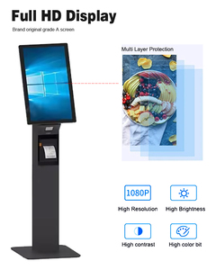 15.6 \ "Android tự phục vụ thực phẩm menu đặt hàng kiosk tầng đứng thanh toán thiết bị đầu cuối màn hình cảm ứng SDK nhà hàng ngang trực tuyến - Product Image 6