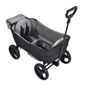 Carro de bebé utilitario <span class=keywords><strong>plegable</strong></span> todo terreno 2025 con dosel, el <span class=keywords><strong>mejor</strong></span> <span class=keywords><strong>carrito</strong></span> de camping para playa, cochecito de 4 plazas para exteriores - Product Image 4