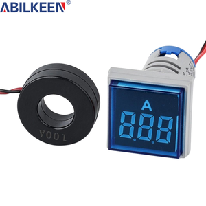 Nhà Máy Trực Tiếp AD101-22AMS Kỹ Thuật Số Bảng Điều Chỉnh <span class=keywords><strong>Meter</strong></span> Ampe Kế Hiện tại <span class=keywords><strong>Meter</strong></span> 100A LED Chỉ Số Pilot Ánh Sáng Kỹ Thuật Số Dụng Cụ Đo - Product Image 4