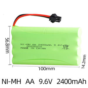 ソーラーライト懐中電灯用9.6V 2400mAh充電式ニッケルカドミウム電池パック家電製品ロングサイクル - Product Image 6