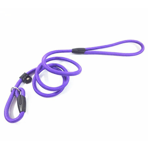Sanan Custom Nylon Durable Handle Slip Training Pet Lead Long P Chain Rope <b>Dog</b> <b>Leash</b> - Product Image 3