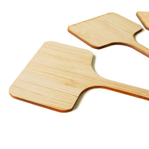 Новый дизайн, садовая стойка для рассады, Т-образные деревянные знаки для растений, этикетка, бамбук - Product Image 6