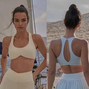 Nhanh chóng-khô Chất lượng cao sexy tác động cao thoải mái độn thể dục thể thao áo ngực Workout phòng tập thể dục trang phục - Product Image 1