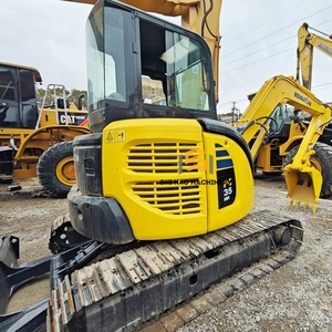 Original Japanese Used Mini Excavators <b>Engineering</b> KOMATSU PC35 Second Hand Crawler Mini Excavator for Sale - Product Image 1