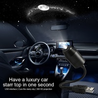 TH Howie Lampe décorative LED USB Ciel Étoilé Galaxie, Mini Lumière Ambiante à Angle Réglable pour Intérieur de Voiture