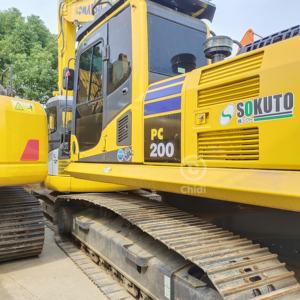 Excavateur japonais original Komatsu PC200 d'occasion à vendre PC200-7 PC210-7 PC220-6 PC200-8 en bon état - Product Image 3