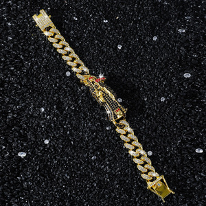 Hot Selling Personalized Men's Punk Popular Design Unique Charm Bracelet Portrait Geometric Chain Bracelets Trendy Jewelry - Product Image 4